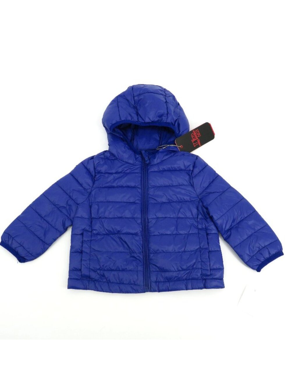 Urban Republic Kids Blue Hooded Packable Jacket 24M NWT $70